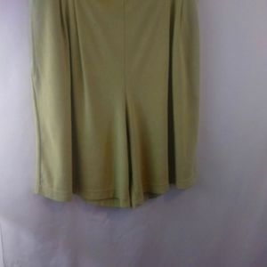 Weekenders Celery Green Print Walking Shorts